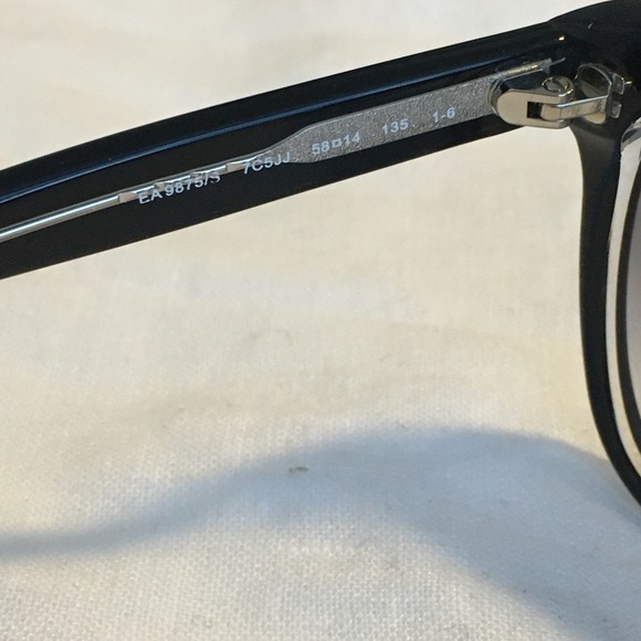 Emporio Armani Black Sunglasses main image 11